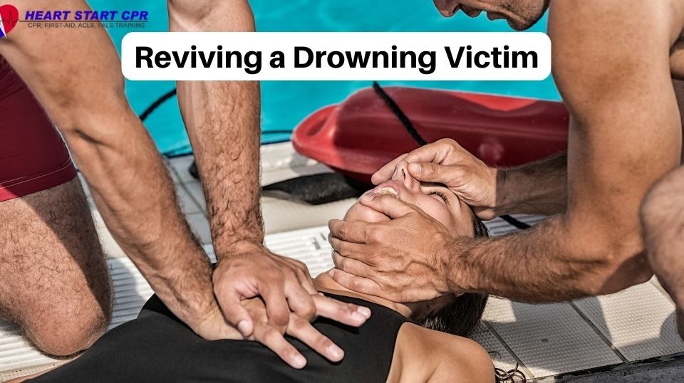 reviving a drowning victim