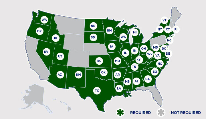 states that has mandatory cpr class in united states